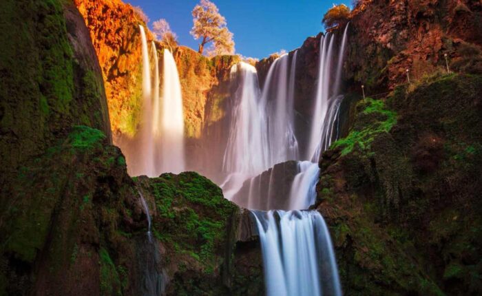 Excursión de 1 día desde Marrakech a las Cascadas de Ouzoud